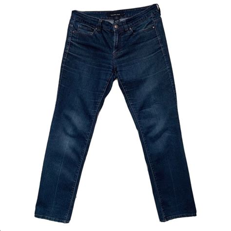 where can i buy calvin klein jeans size 6|Calvin Klein crop jeans.